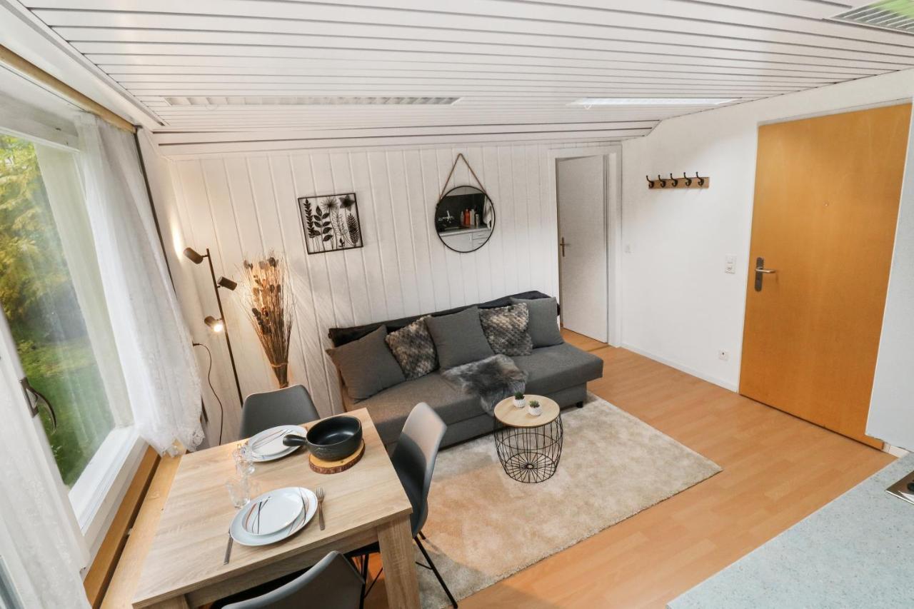 Appartement Confortable Avec Un Sauna Leukerbad Bagian luar foto